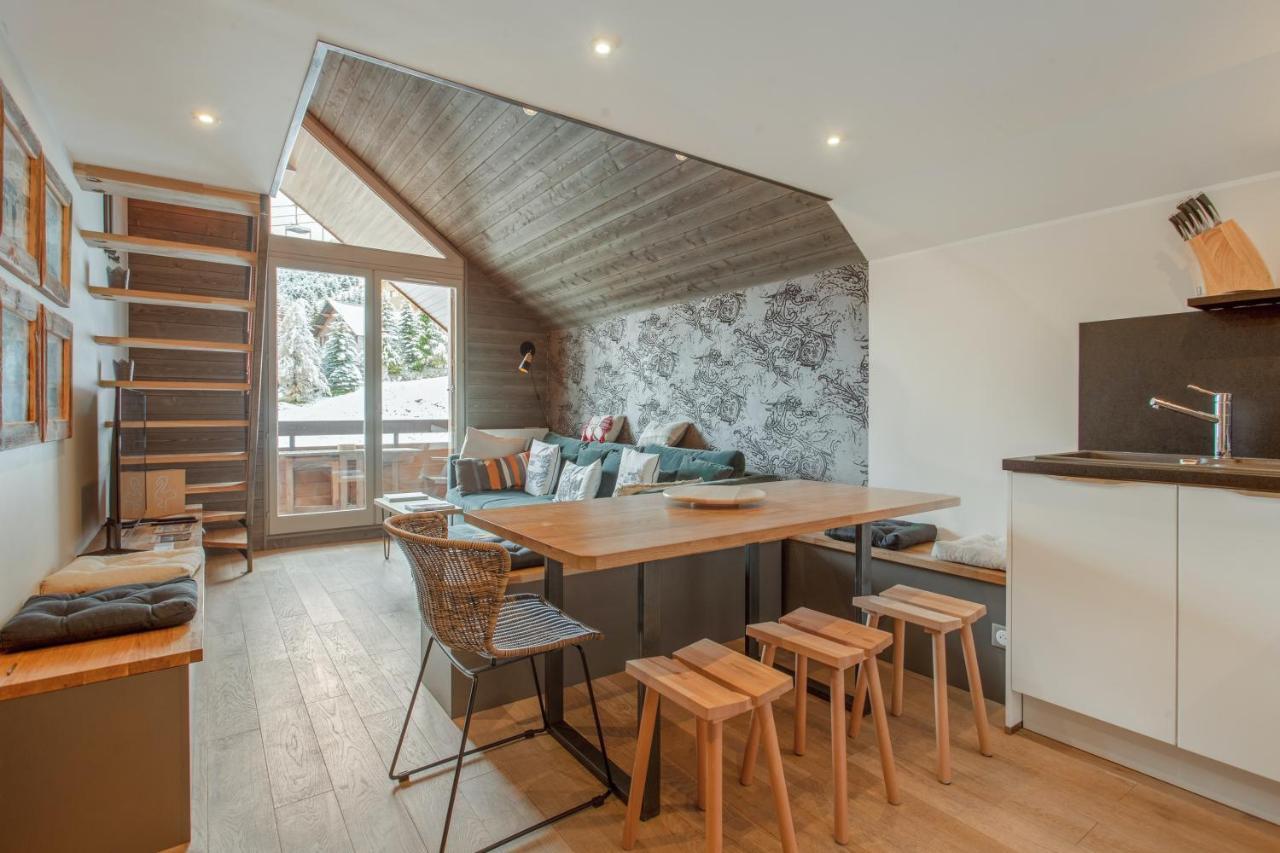 Appartement Spacieux L'Alpe D'Huez, Balcon Dış mekan fotoğraf