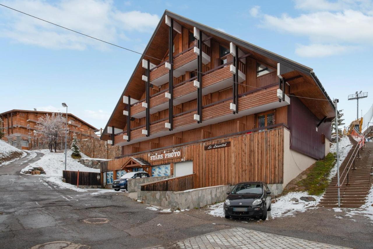 Appartement Spacieux L'Alpe D'Huez, Balcon Dış mekan fotoğraf