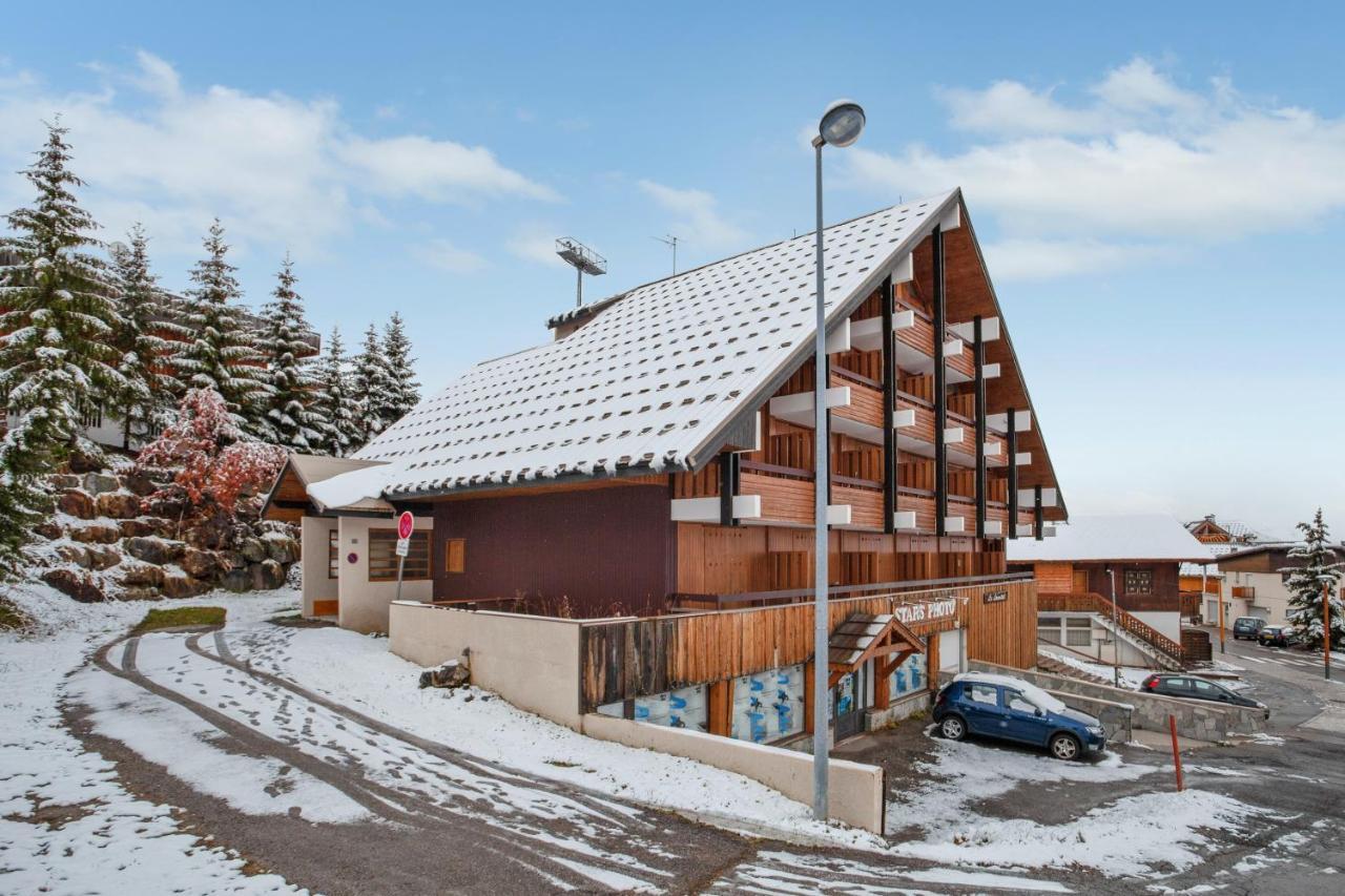Appartement Spacieux L'Alpe D'Huez, Balcon Dış mekan fotoğraf